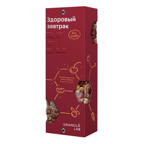 Гранола Granola.Lab ягодная формула бокс в ВкусВилл