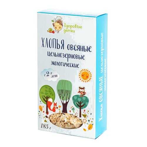 Овсяные хлопья Здоровые детки 180 г в ВкусВилл