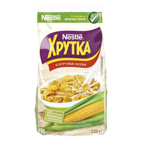Завтрак Nestle хрутка кукурузные хлопья 320 г в ВкусВилл