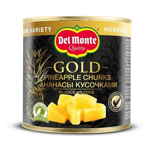 Ананасы Del Monte кусочки в соке 435г Кения в ВкусВилл