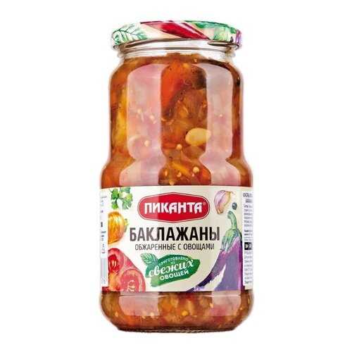 Баклажаны Пиканта обжаренные с овощами с овощами 520 г в ВкусВилл
