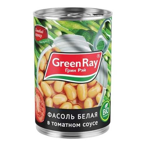 Фасоль Green Ray белая отборных сортов 425 мл в ВкусВилл