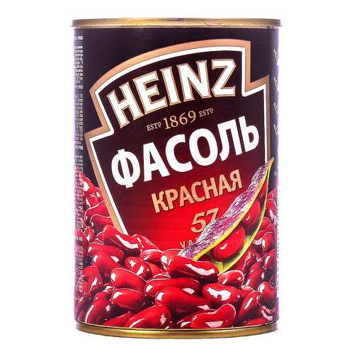 Фасоль Heinz красная 400 г в ВкусВилл