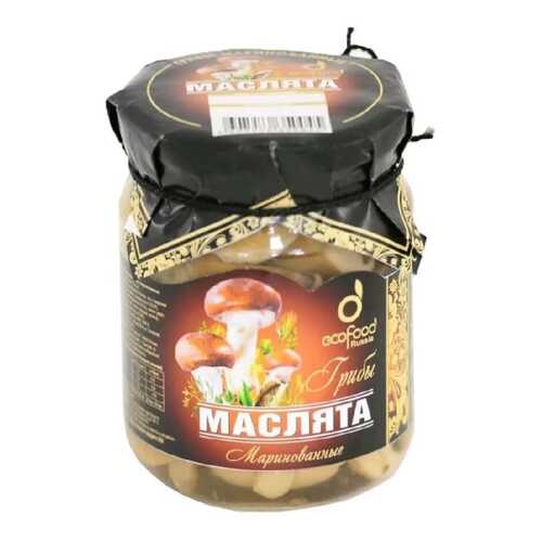 Грибы Ecofood маслята маринованные 520 г в ВкусВилл