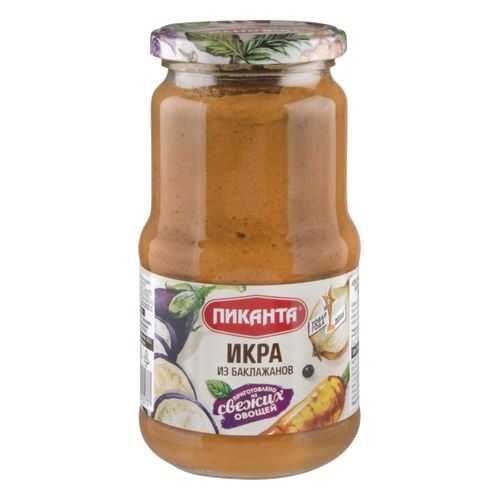 Икра Пиканта из баклажанов 520 г в ВкусВилл