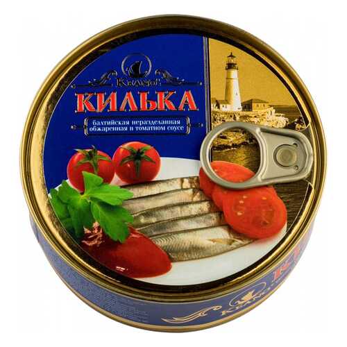 Килька в томатном соусе Keano неразделанная обжаренная балтийская 240 г в ВкусВилл