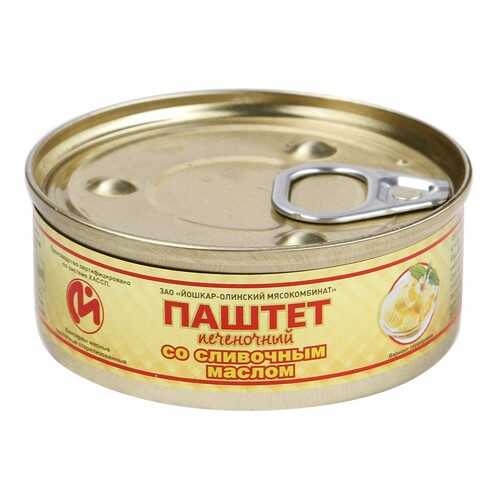 Консервы мясные ЙОМ паштет печеночный со сливочным маслом №1 100 г в ВкусВилл