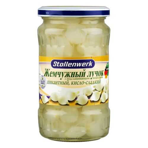 Лучок жемчужный Stollenwerk пикантный кисло-сладкий 320 г в ВкусВилл