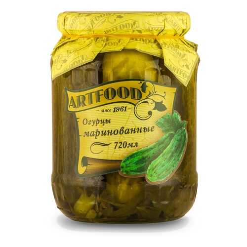 Огурцы маринованные 720 г в ВкусВилл
