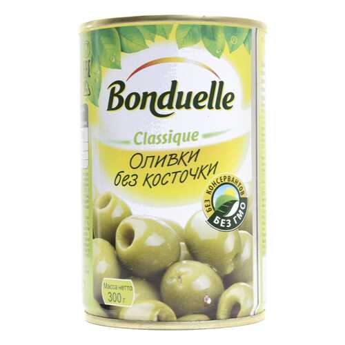 Оливки Bonduelle зеленые без косточки 300 г в ВкусВилл