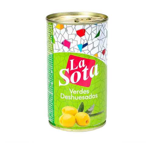 Оливки черные La Sota без косточки 350 г в ВкусВилл