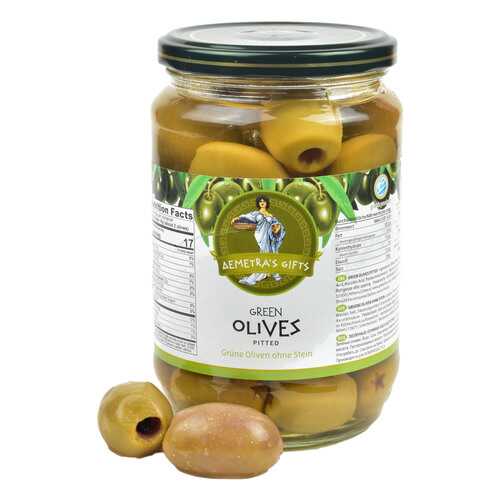 Оливки Дары Деметры Супергигант 720 гр. без косточки (Греция) в ВкусВилл