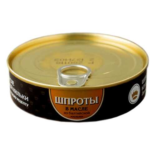 Шпроты в масле из балтийской кильки 160 г в ВкусВилл