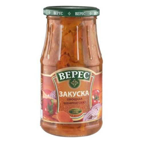 Закуска овощная Верес закарпатская 500 г в ВкусВилл