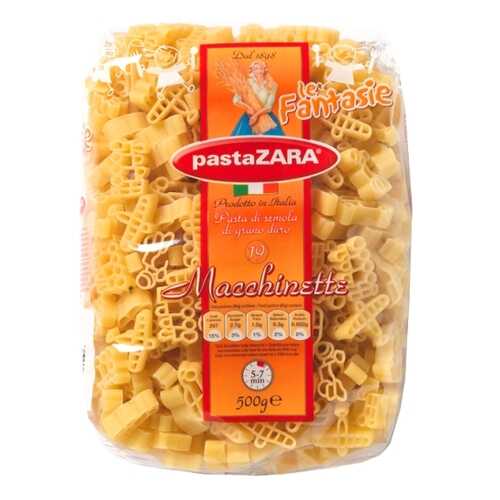 №019 Машинки 500г*10 Паста Зара в ВкусВилл