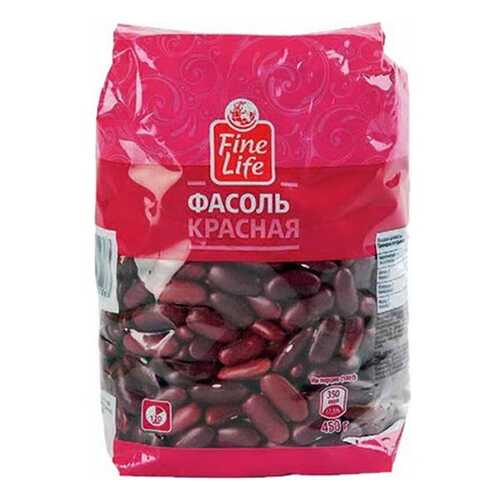 Фасоль Fine Life красная продовольственная 450 г в ВкусВилл
