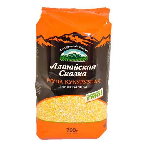 Крупа кукурузная №4 Алтайская сказка 700 г в ВкусВилл