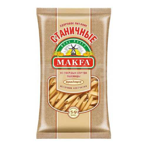 Макаронные изделия Makfa перья станичные 400 г в ВкусВилл