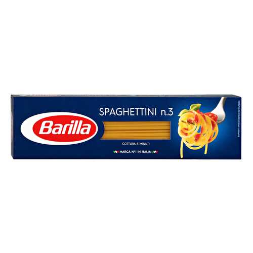 Макароны Макароны Barilla спагеттини 450 г в ВкусВилл
