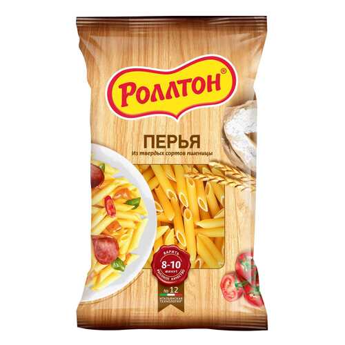 Макароны Роллтон перья 400 г в ВкусВилл