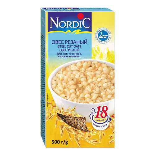 Овес Nordic резаный 500г в ВкусВилл