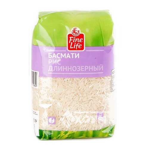 Рис басмати Fine Life длиннозерный шлифованный 500 г в ВкусВилл