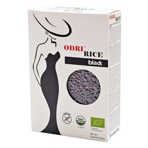 Рис черный Odri длиннозерный нешлифованный органический 500 г в ВкусВилл
