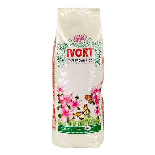 Рис Ivory nайский коричневый 1 кг в ВкусВилл