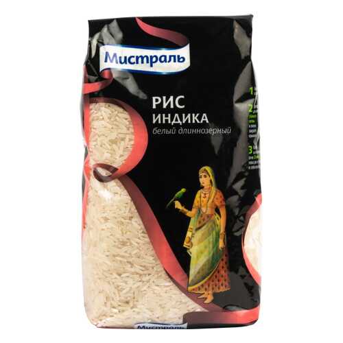 Рис Мистраль белый длиннозерный индика 1 кг в ВкусВилл