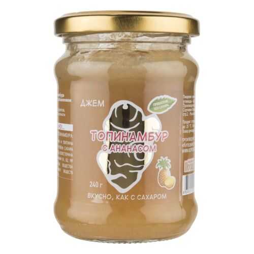 Джем Купецкий дом Посадъ топинамбур с ананасом 240 г в ВкусВилл