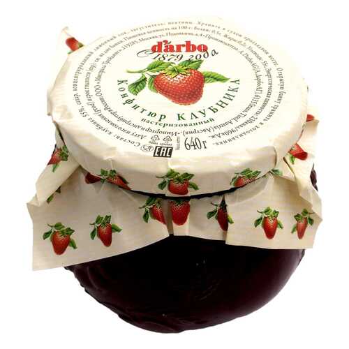 Конфитюр d'arbo Клубника 640г Австрия в ВкусВилл
