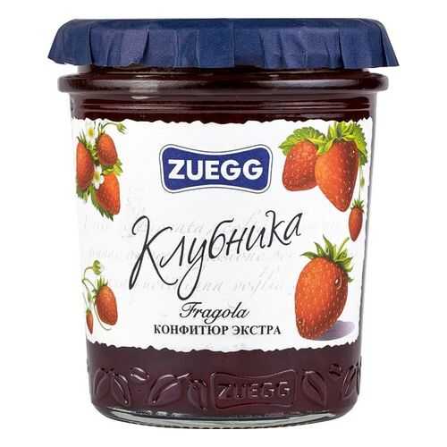 Конфитюр экстра Zuegg клубника 320 г в ВкусВилл