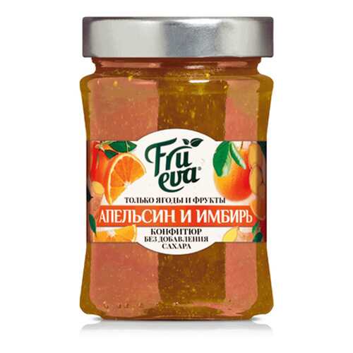Конфитюр Frueva Апельсин с имбирём, 310 гр в ВкусВилл