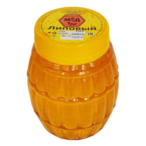 Мед Бийский пчелоцентр липовый бочка 750 г в ВкусВилл