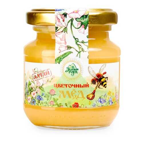 Мёд цветочный, «Зелёная гора», 160 г, Алтайский край в ВкусВилл
