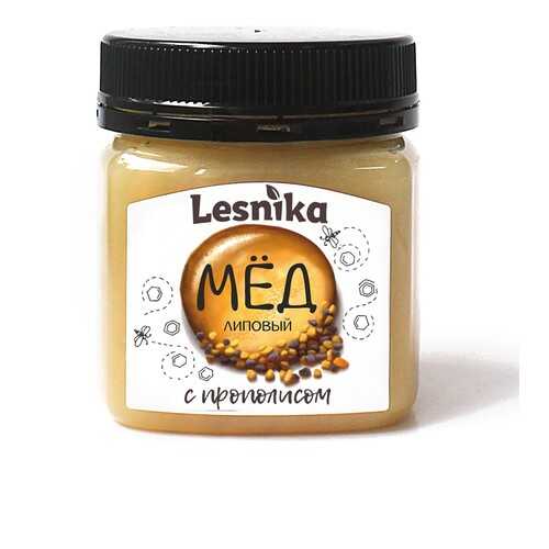 Мед Lesnika липовый с прополисом 250гр. в ВкусВилл