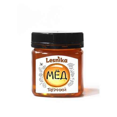 Мед Lesnika натуральный цветочный Таежный 250гр. в ВкусВилл