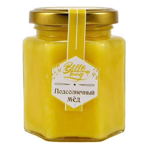 Мед подсолнечный BelloHoney 300 г в ВкусВилл