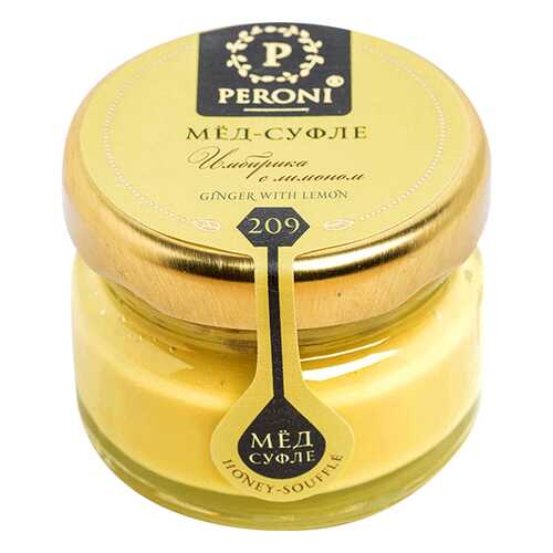Мед-суфле Peroni Honey имбирика с лимоном 30 г в ВкусВилл