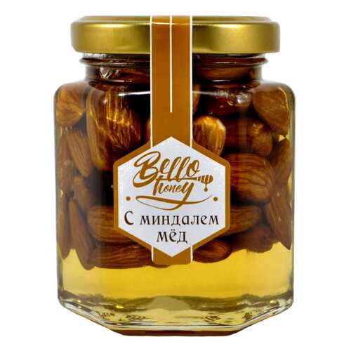 Миндаль в акациевом меду BelloHoney 200 мл в ВкусВилл
