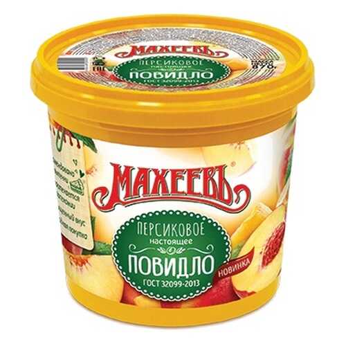 Повидло Махеевъ Персиковое, 870 гр в ВкусВилл