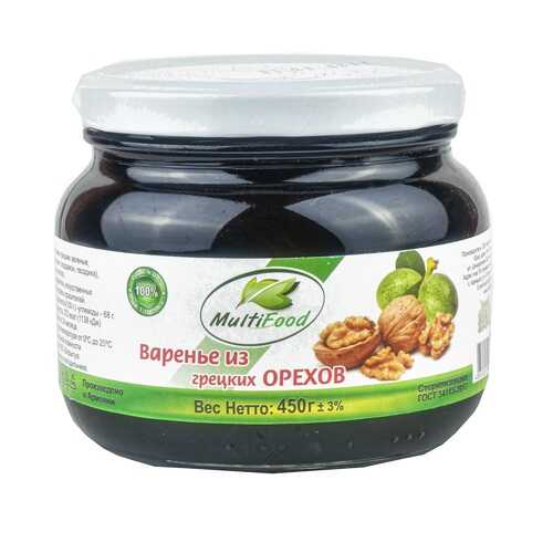 Варения Multi Food из грецких орехов 440 г в ВкусВилл
