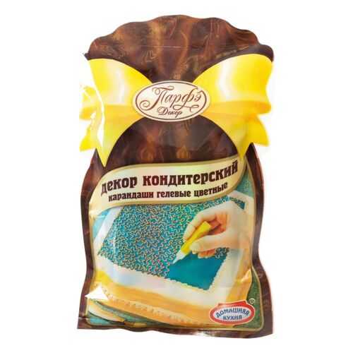 Декор кондитерский Парфэ Декор rарандаши гелевые цветные 64 г в ВкусВилл