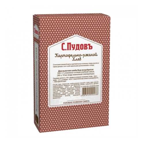 Хлебная смесь картофельно-ржаной хлеб 500 г в ВкусВилл