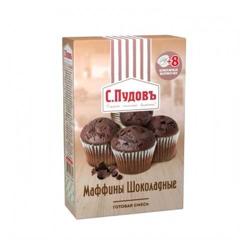 Мучная смесь С.Пудовъ маффины шоколадные 230 г в ВкусВилл