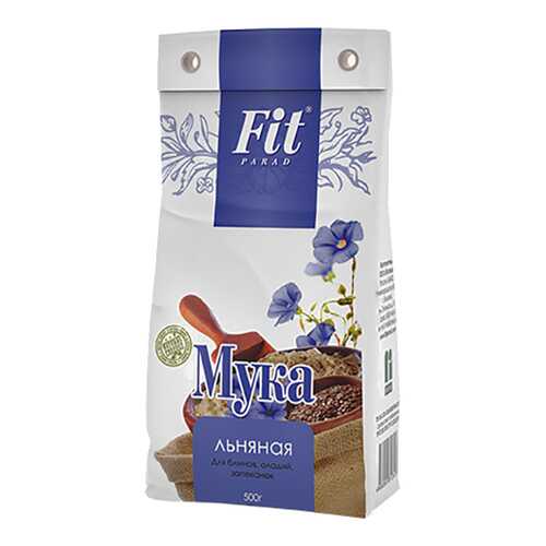 Мука Fit Parad льняная в ВкусВилл