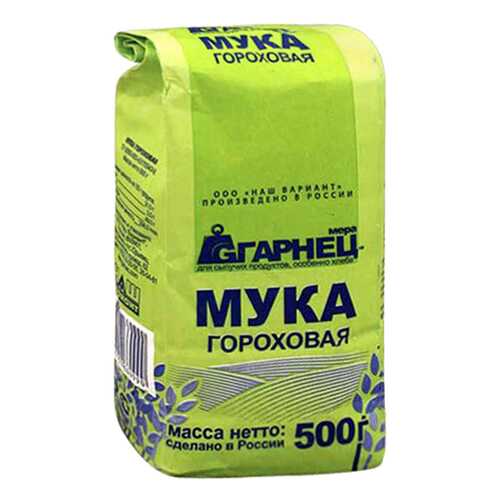 Мука Гарнец гороховая 500 г в ВкусВилл