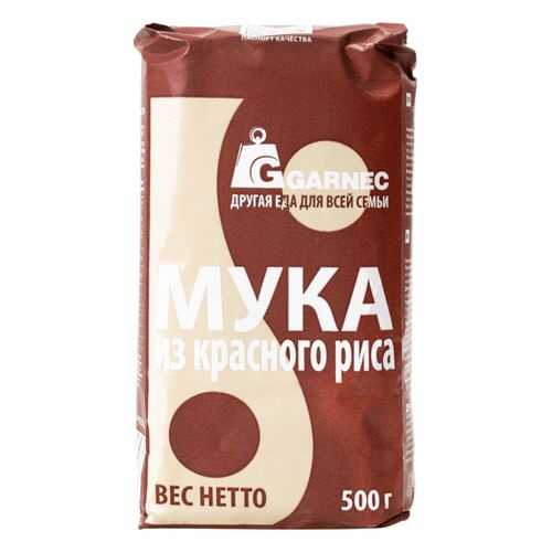 Мука из красного риса Гарнец без глютена 500 г в ВкусВилл