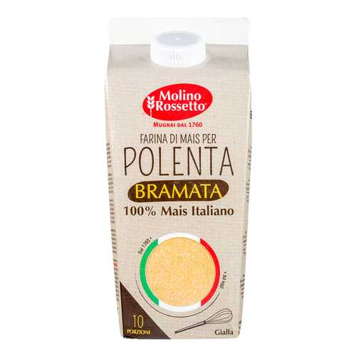 Мука Molino Rossetto кукурузная крупного помола 750 г в ВкусВилл