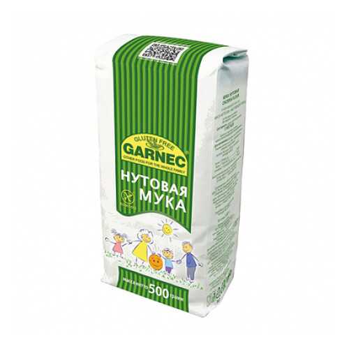 Мука нутовая, без глютена Garnec 500 г в ВкусВилл